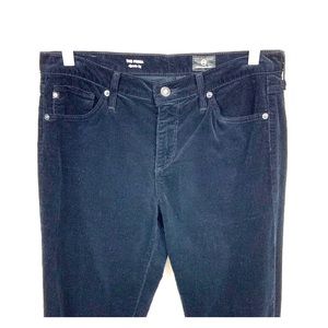 AG Pima corduroy skinny pant black